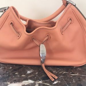 Tod’s peach purse